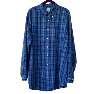 Brooks Brothers All Cotton Sport Shirt Oxford Polo Button Down Large